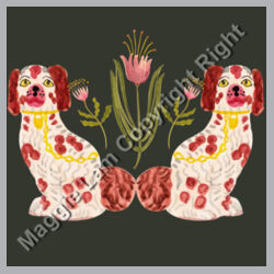 Porcelain Dogs Collection Design