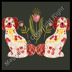 Porcelain Dogs Collection Design