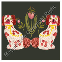 Porcelain Dogs Collection Design