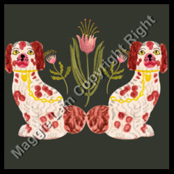 Porcelain Dogs Collection Design